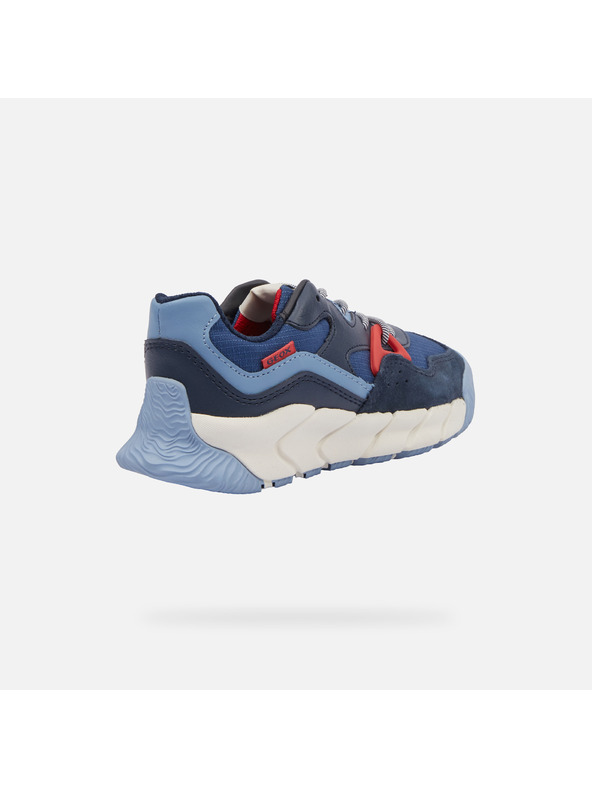 Geox Modre otroške superge Geox Flexyper Pro Boy