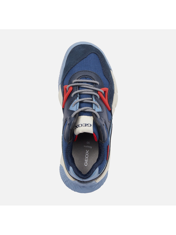 Geox Modre otroške superge Geox Flexyper Pro Boy