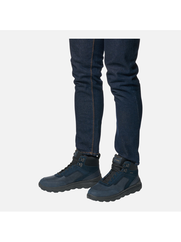 Geox Temno modra Moški gležnjarji Geox Spherica 4X4 ABX