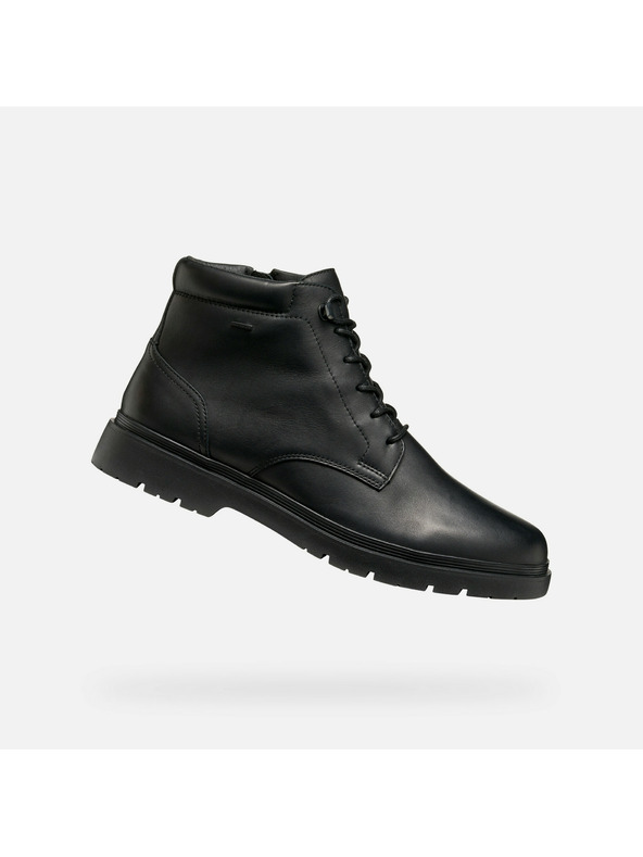 Geox Črna moška gležnjarska obutev Geox Spherica EC1 ABX