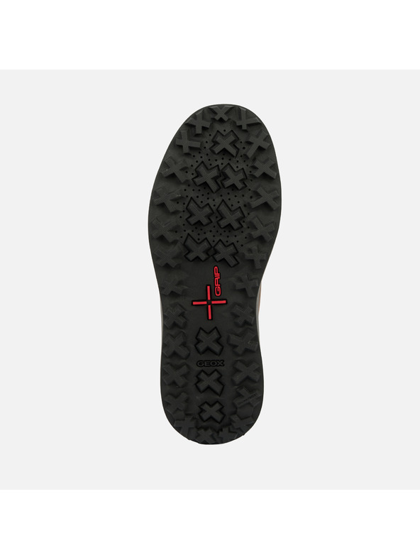 Geox Bež moška puhasta jakna Geox Aurelio