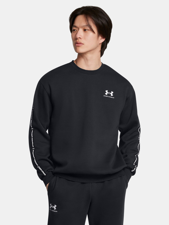 Under Armour Moški pulover Under Armour UA Icon Fleece Crew Taping