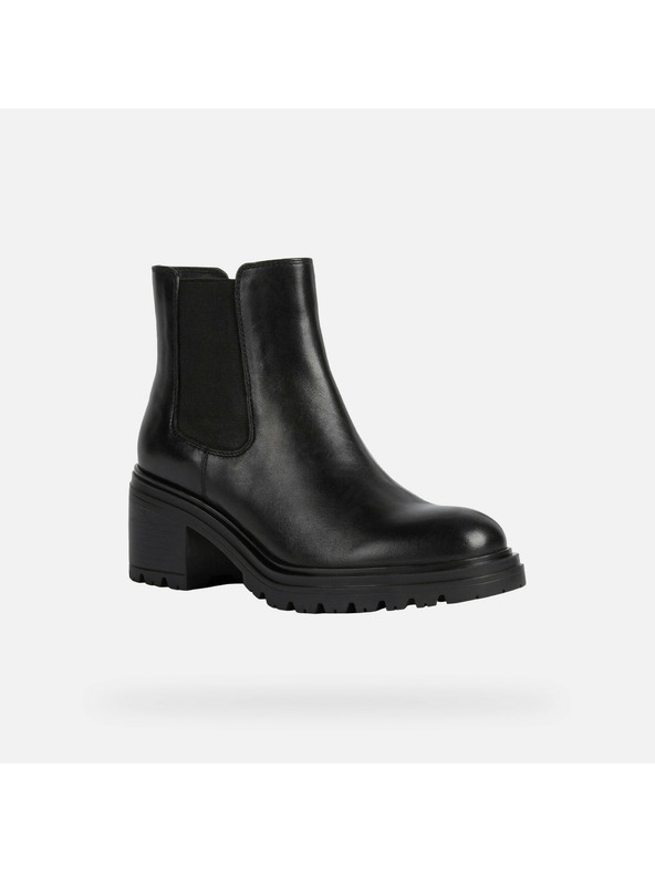 Geox Črna ženska gležnjarska obutev Geox Damiana