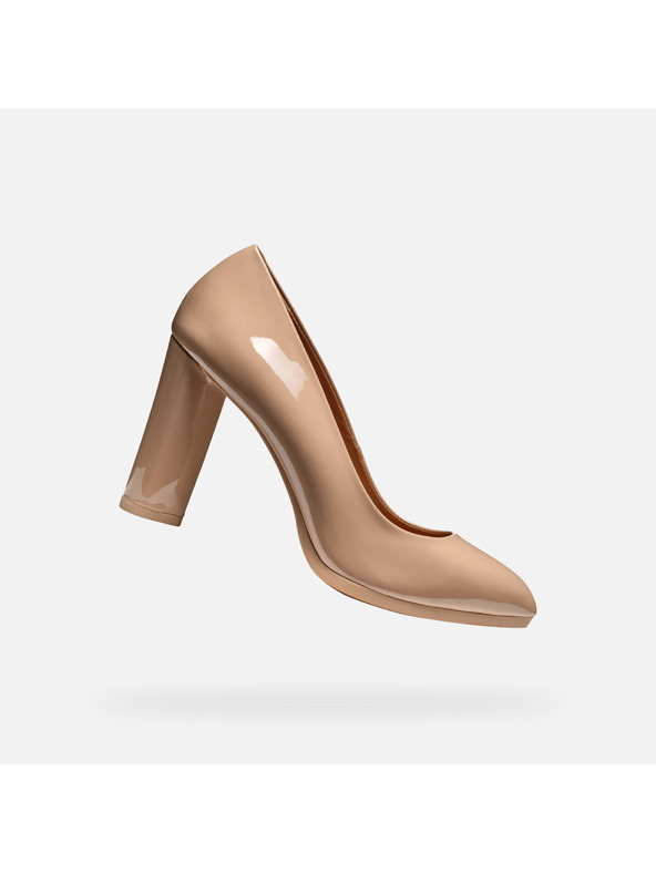 Geox Bež ženske superge Geox Walk Pleasure 90