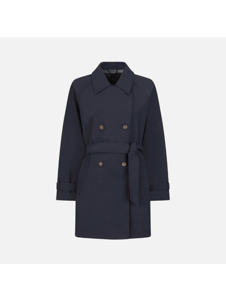 Geox Tmavo modrý dámsky trenčkot Geox Ilde