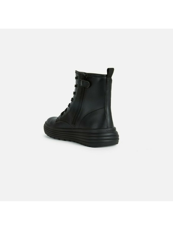 Geox Črni dekliški gležnjarji Geox Phaolae