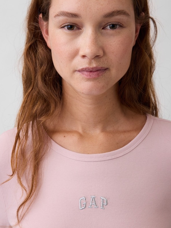 GAP Rebrasta majica z logom GAP