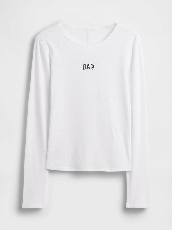GAP Rebrasta majica z logom GAP