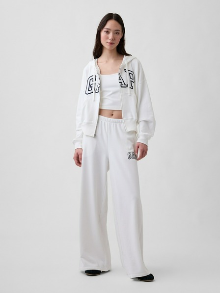 GAP Trenirka z logom Wide-Leg GAP