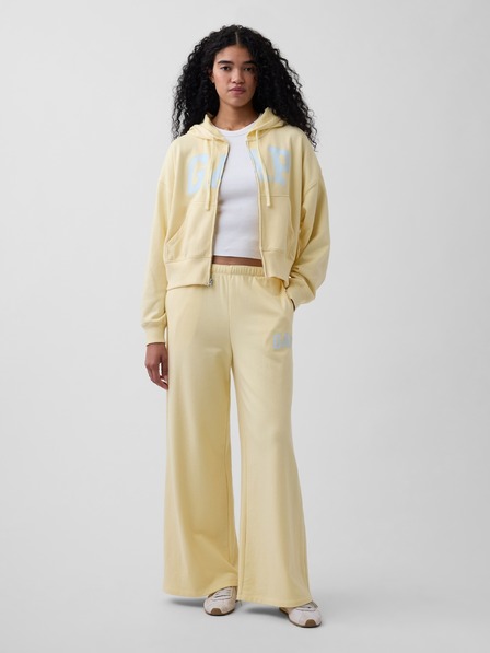 GAP Trenirka z logom Wide-Leg GAP