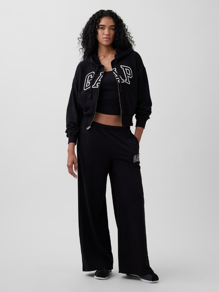 GAP Trenirka z logom Wide-Leg GAP