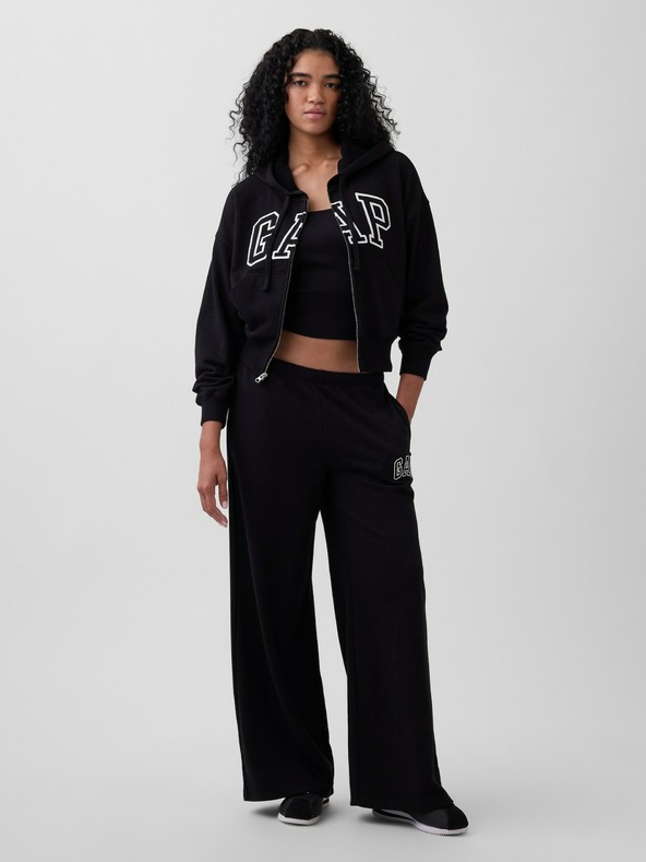 GAP Trenirka z logom Wide-Leg GAP