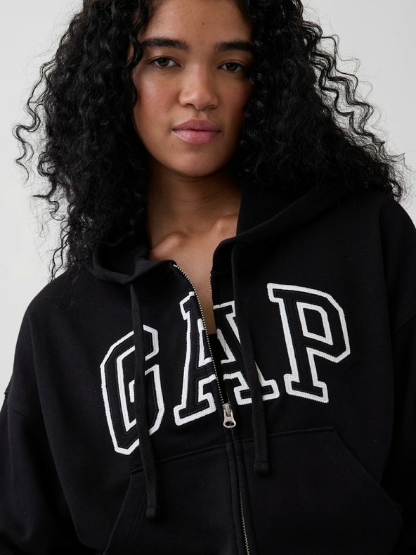GAP Oversize pulover z logotipom GAP