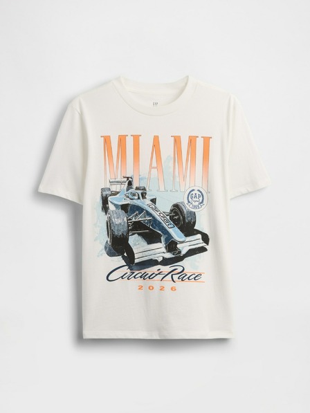 GAP Otroška majica s potiskom Gap