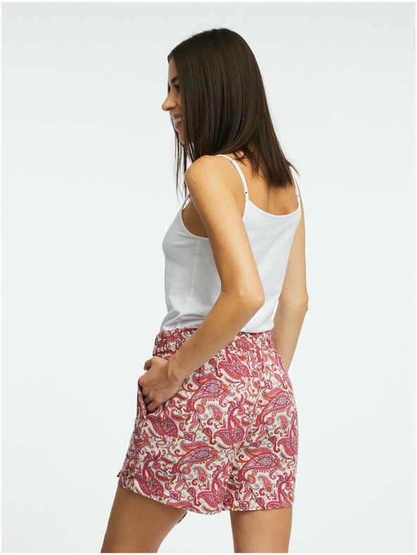 Orsay Krem in roza ženske kratke hlače ORSAY