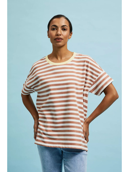 Moodo Mikina s prugami rjava Moodo