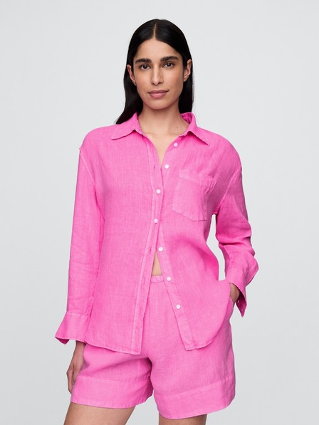 GAP Platnena majica prevelikega formata Velika majica GAP