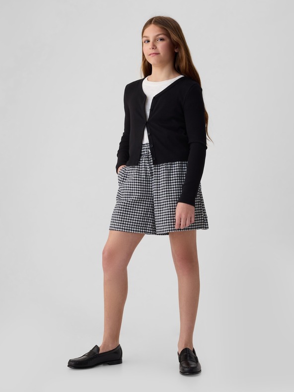 GAP Otroške lanene kratke hlače GAP