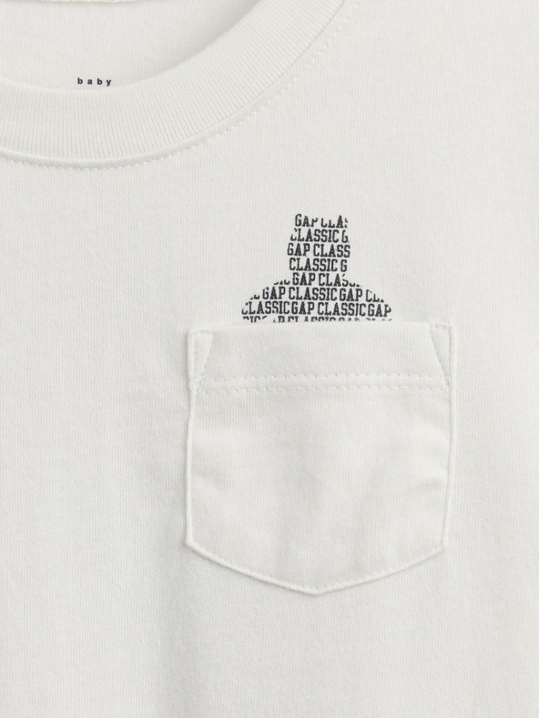 GAP Detské tričko s vreckom Brannan GAP