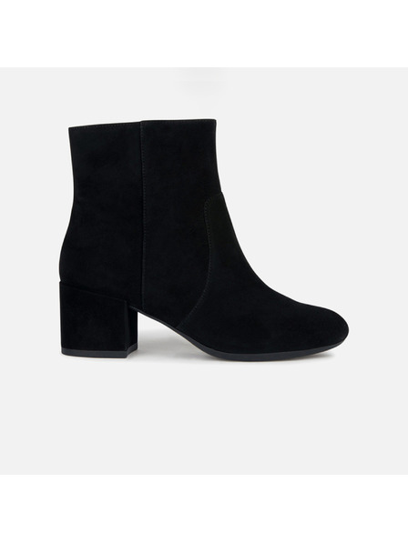 Geox Črni ženski gležnjarji Geox Eleana