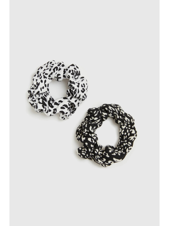 Moodo Set dveh gumičk s panterskim potiskom Moodo