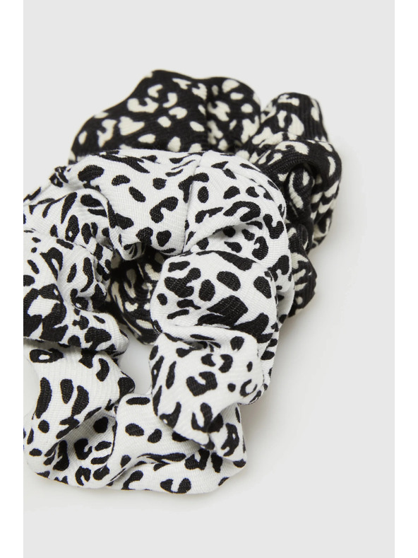 Moodo Set dveh gumičk s panterskim potiskom Moodo