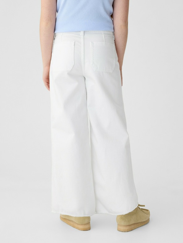 GAP Otroške Wide-Leg kavbojke High Stride GAP