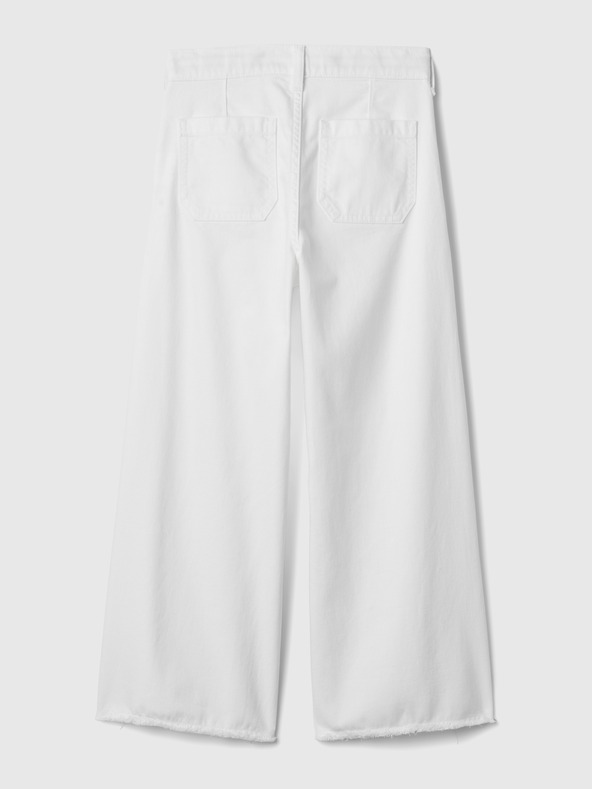 GAP Otroške Wide-Leg kavbojke High Stride GAP