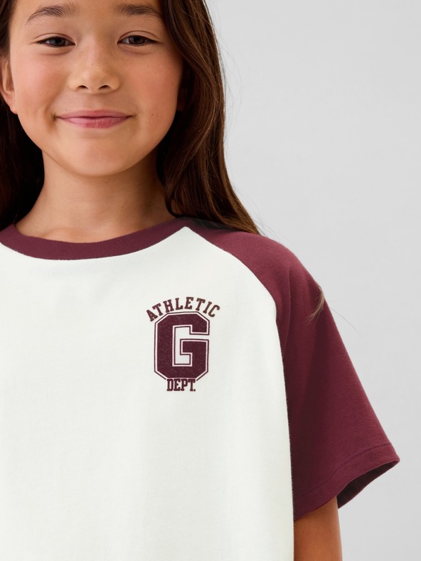 GAP Otroška majica z logotipom Athletic GAP