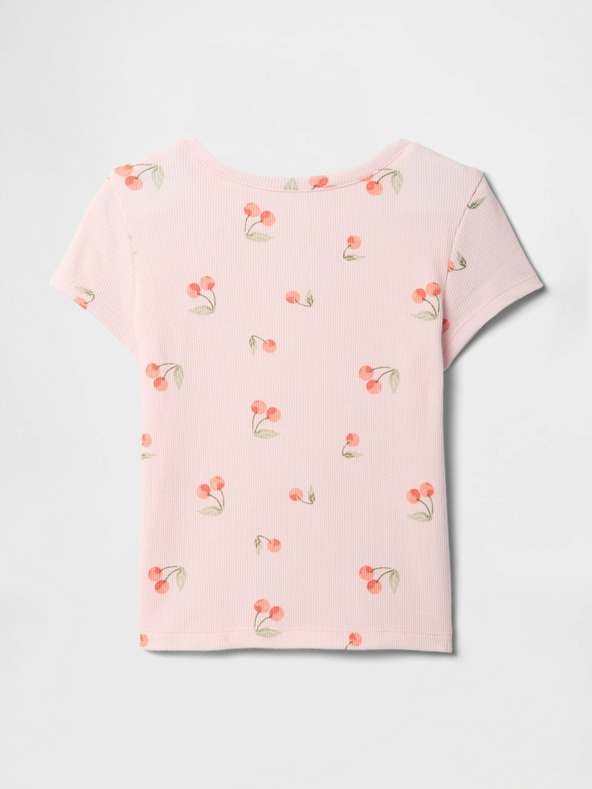 GAP Otroška rebrasta majica GAP