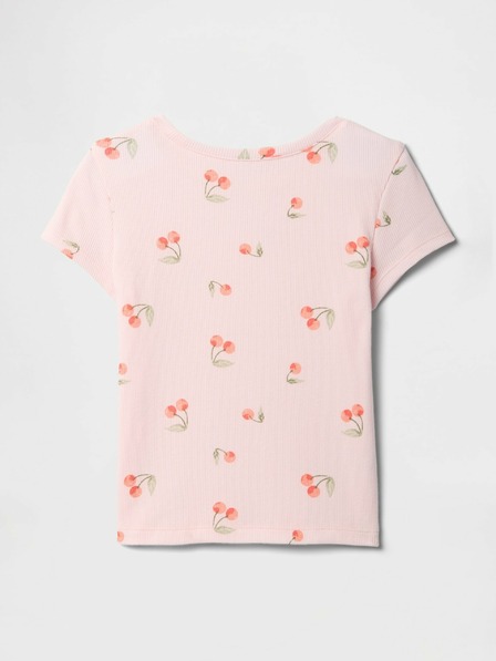 GAP Otroška rebrasta majica GAP