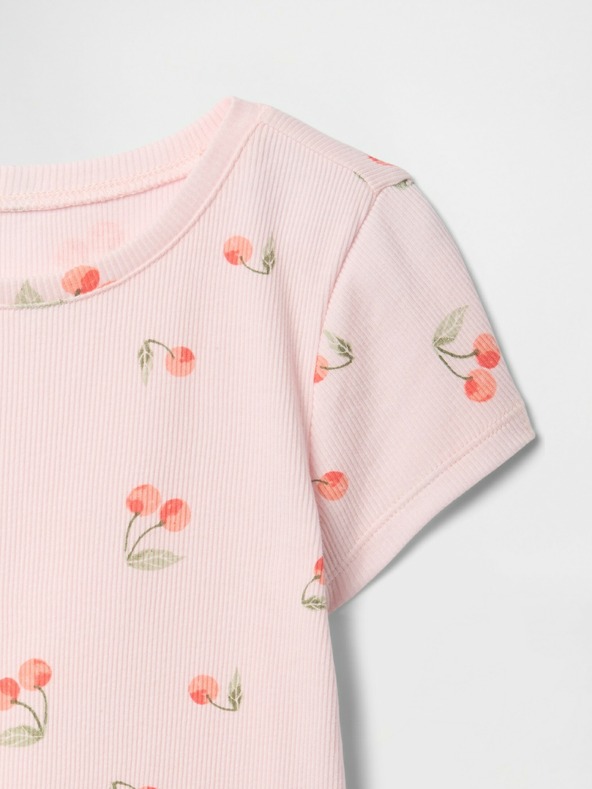 GAP Otroška rebrasta majica GAP