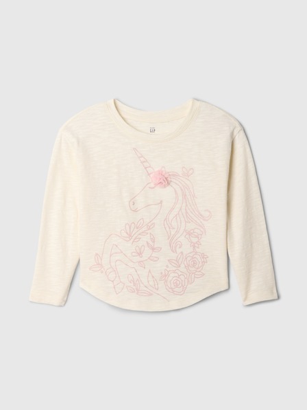 GAP Otroška bombažna majica GAP