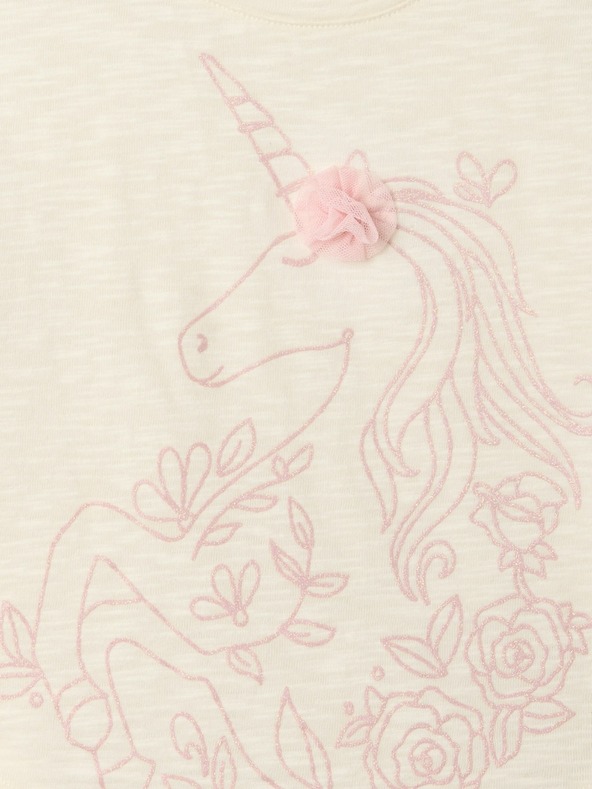 GAP Otroška bombažna majica GAP