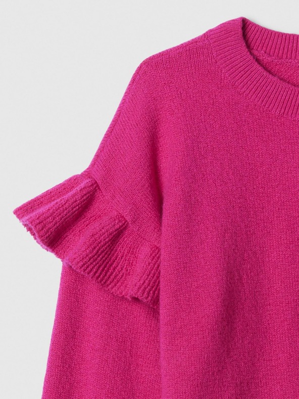 GAP Otroški pulover z volani CashSoft GAP