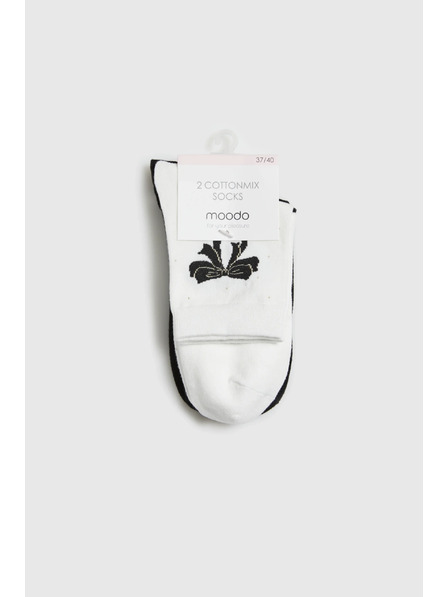 Moodo Nogavice 2 paketa Moodo