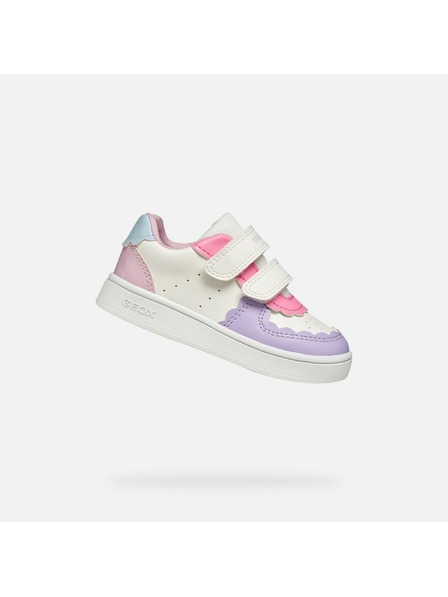 Geox Bele dekliške superge Geox Eclyper