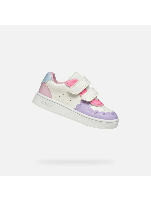 Geox Bele dekliške superge Geox Eclyper