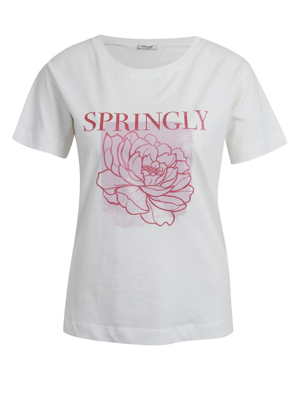 Orsay Krem ženska majica ORSAY