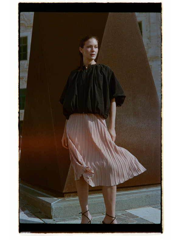 Moodo Plisirana krila bežna Moodo