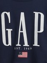 GAP Oversize jopica z logom VintageSoft GAP