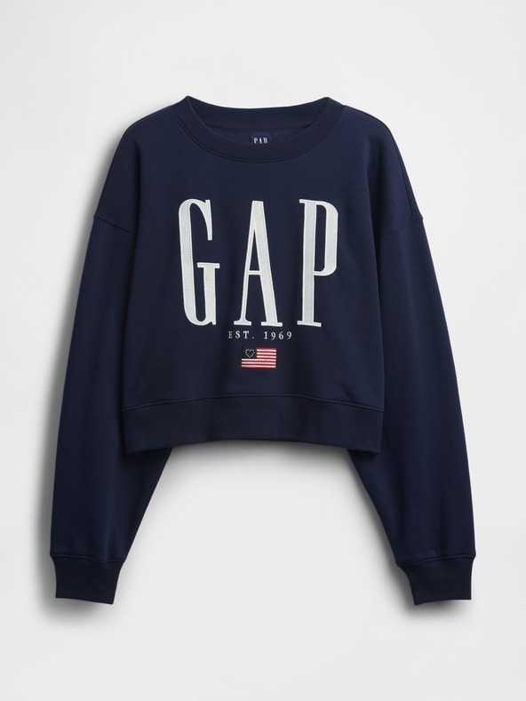 GAP Oversize jopica z logom VintageSoft GAP