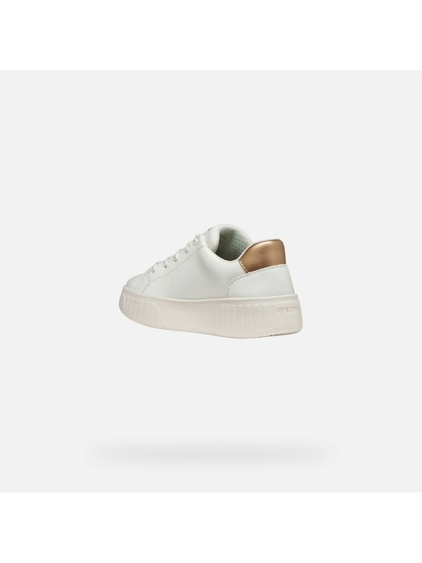 Geox Bele dekliške superge Geox Miroshi