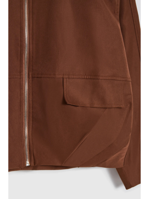 Moodo Kratka jakna rjava Moodo