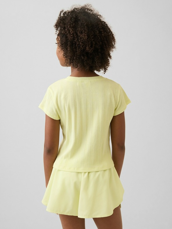 GAP Otroška majica z rebri GAP