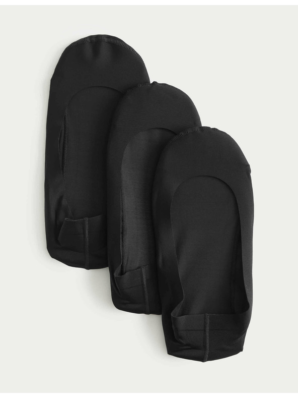 Marks & Spencer Komplet treh črnih ženskih nogavic Marks & Spencer