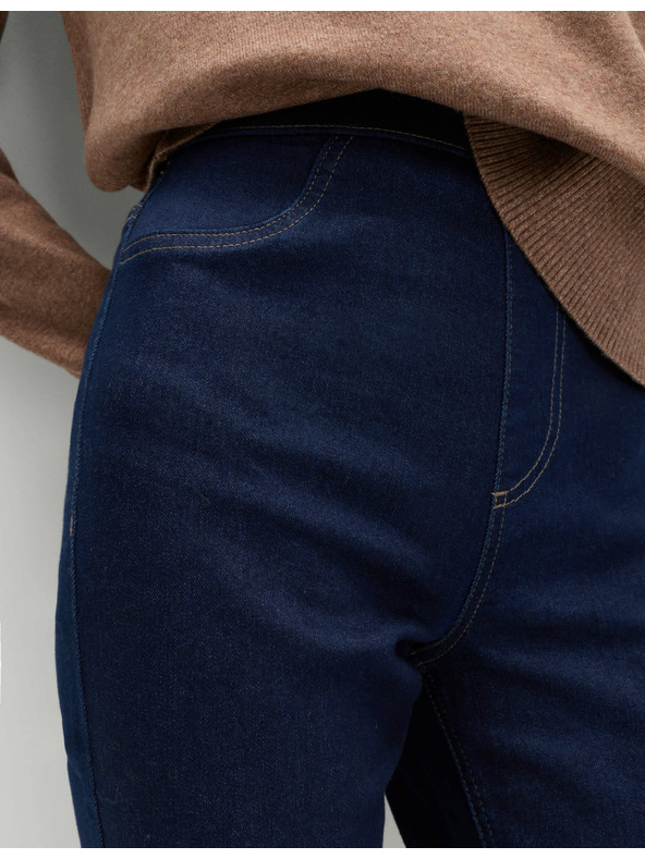 Marks & Spencer Marks & Spencer Temno modri ženski jegingi z visokim pasom