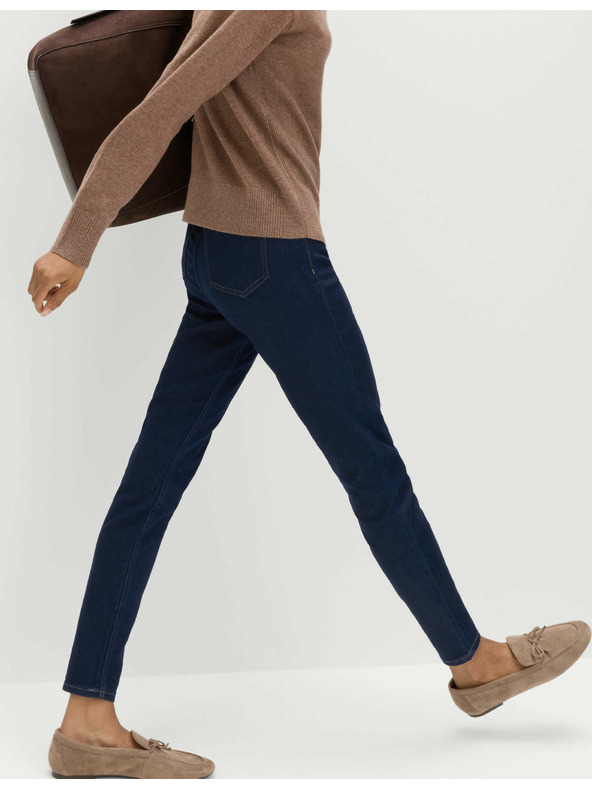 Marks & Spencer Marks & Spencer Temno modri ženski jegingi z visokim pasom