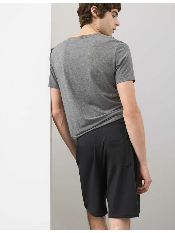 Marks & Spencer Moške črne pižamske hlače Marks & Spencer Supima®