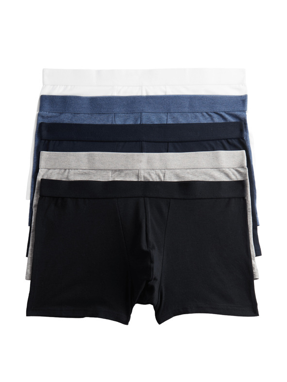Marks & Spencer Komplet petih moških barvnih boksaric Marks & Spencer